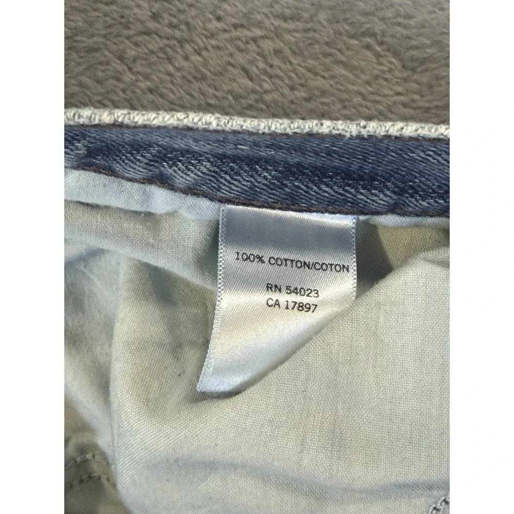Banana Republic Jeans Mens 35x34 Blue Light Wash Bootcut‎ Regular Mid Rise
